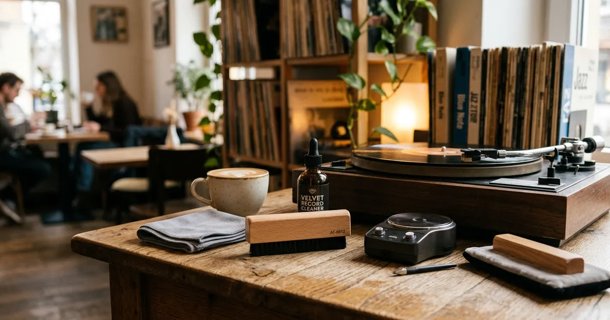 レコードクリーナーおすすめ5選｜乾式・湿式・超音波の違いと選び方